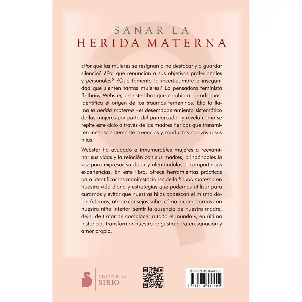 Sanar la Herida Materna - Webster Bethany