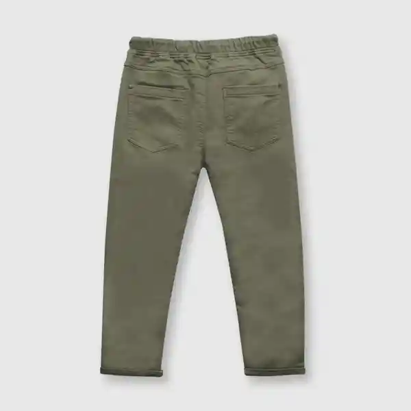 Pantalón de Gabardina de Niño Moss Talla 2A Colloky