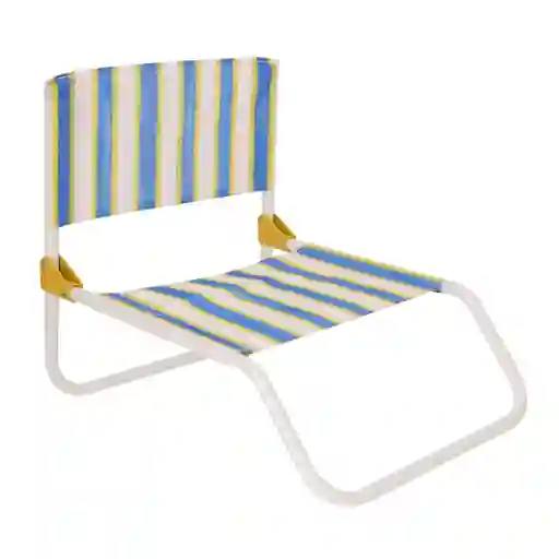 Silla Plegable de Playa Azul 44 x 52 x 50 cm Casaideas