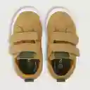 Zapatillas Urbana Velcro Doble Niño Mostaza Talla 25 Opaline