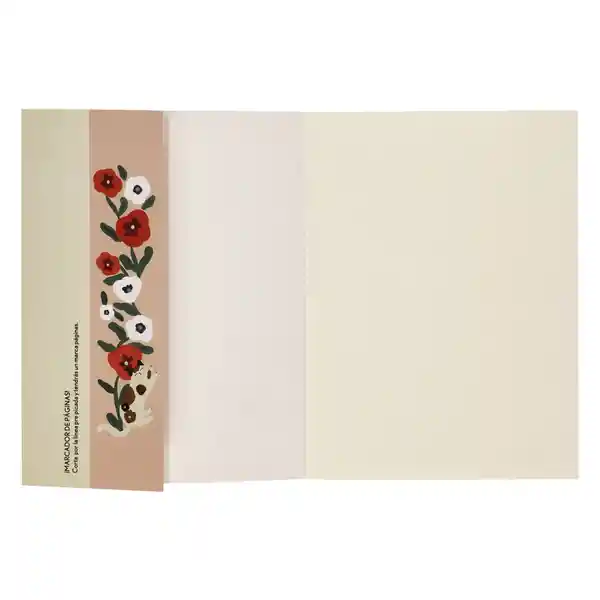 Libreta Con Lomo y Tapa de Papel 16.5 x 1.5 x 21 cm Casaideas