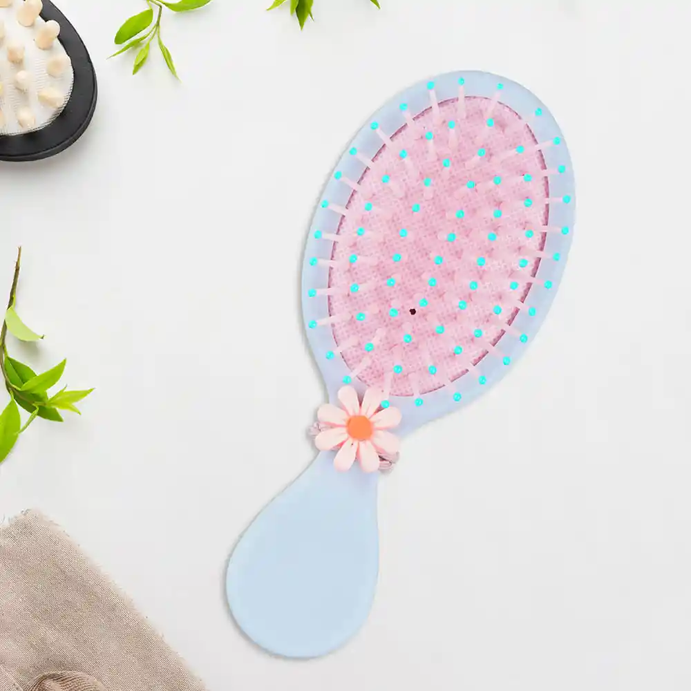 Miniso Cepillo de Cabello Mini Con Liga Para El Cabello Sakura