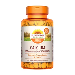 Sundown Naturals Suplemento Dietario Calcio + D
