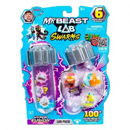 Mr Beast Lab Figura de Acción Swarms