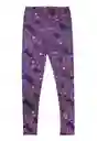 Leggins Junior Estampada Arctic 383 Niña Morado 12 Años Ficcus