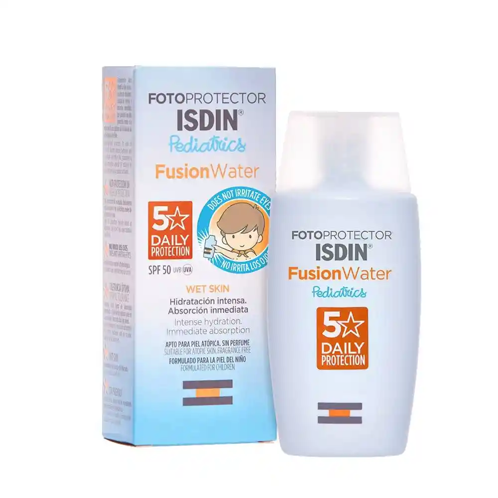 Isdin Fotoprotector Fluido Fusion Water Pediatrico Fps