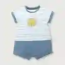 BombachoPolera de Bebé Niño + Short Navy Talla RN Opaline