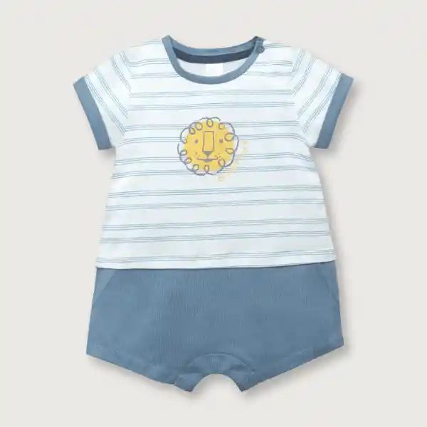 BombachoPolera de Bebé Niño + Short Navy Talla RN Opaline