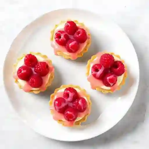 Tartaletas de frambuesas