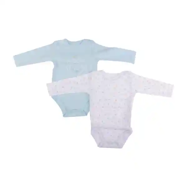 Set 2 Body Pzas Bebe Niño Multicolor Pillin 6 M