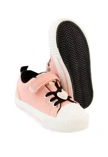 Zapatillas Urbana Velcro Andante Niña Rosado 26 850 Ficcus