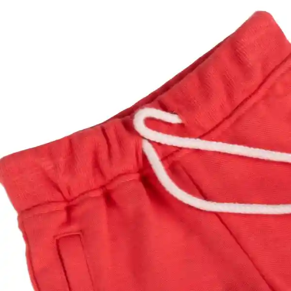 Pantalón Buzo Bebé Niño Rojo Talla 4 A Pillín