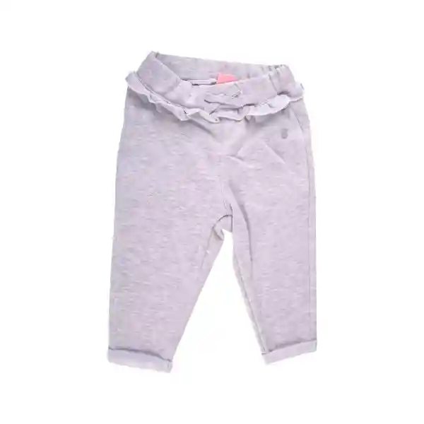 Pantalón Buzo Bebé Niña Gris Claro 24 M Pillin