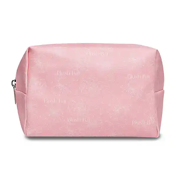 Blush-Bar Bolsa de Viaje o Cosmetiquero Flores Rosadas