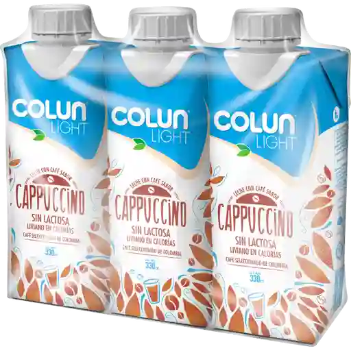 Colun Pack Leche Light Cappuccino Prisma