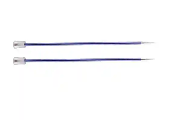 Palillo Recto 25 Cm 4,5 Mm Zing Knit Pro Paquete Con 2 Palillos