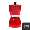 Simple Cook Cafetera Roja Palermotaza by Kitchen Center