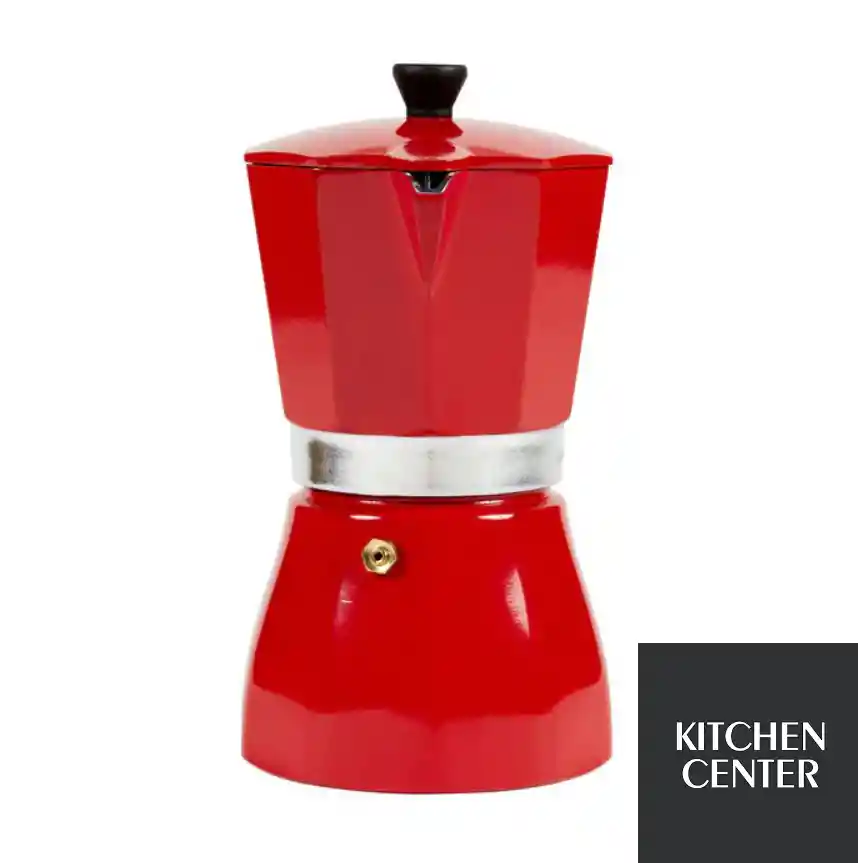 Simple Cook Cafetera Roja Palermotaza by Kitchen Center