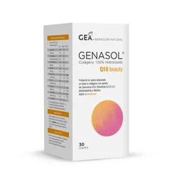 Genasol Q10 Colágeno Hidrolizado Con Q10 y Biotina