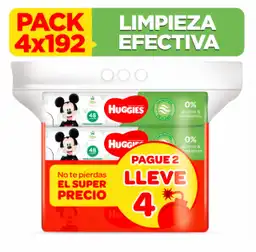 Huggies Toallas Húmedas Limpieza Efectiva