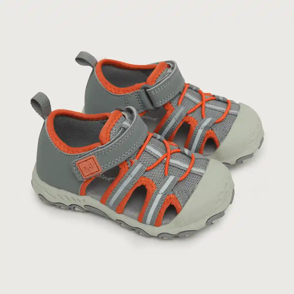 Sandalias Outdoor De Niño Gris Talla 24