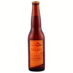 Volcanes Cerveza Summer Lúcuma Botella