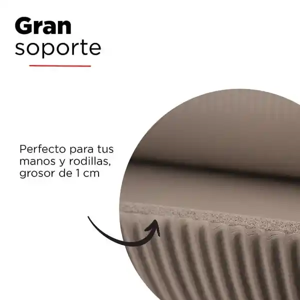 Mat de Yoga Gris 10 mm Miniso