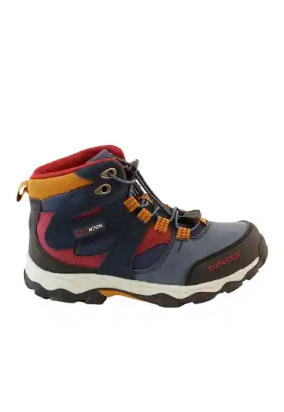 Zapatillas Outdoor Caña W24 Niño Azul 32 935 Ficcus