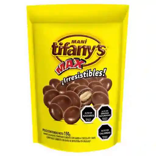 Tifany's Maní Max Cubierto de Chocolate 