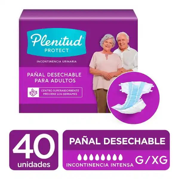 Plenitud Pañal Para Adulto Protect G/XG