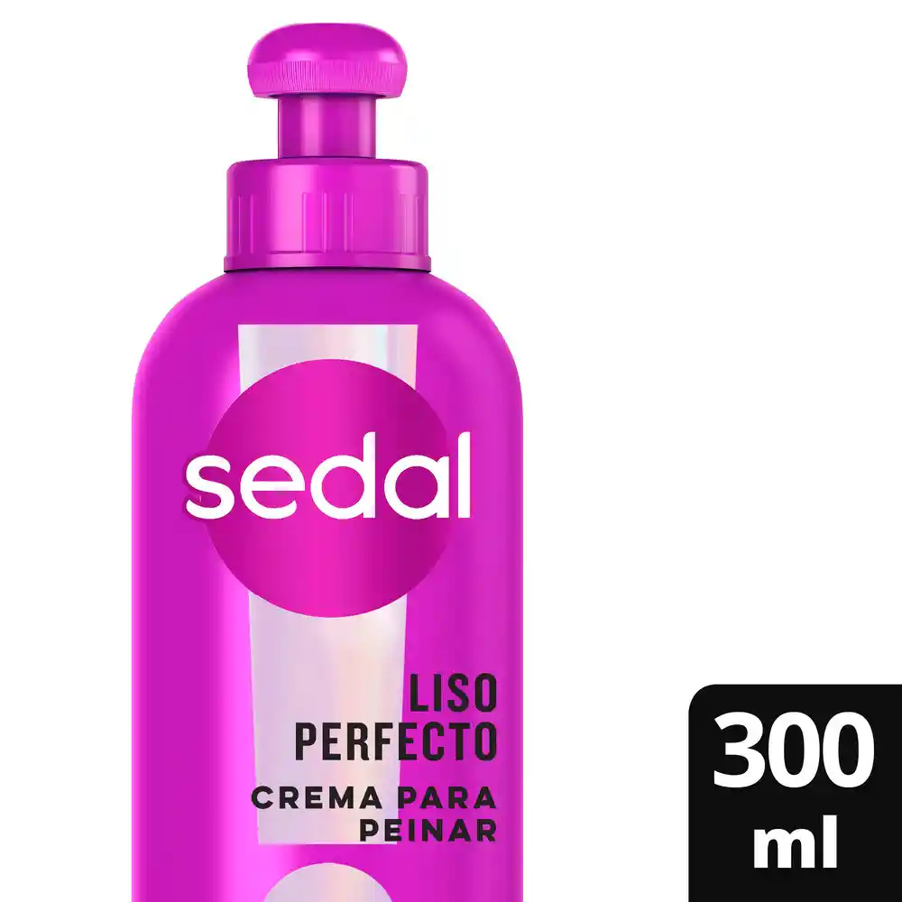 Sedal Crema Para Peinar Liso Perfecto
