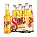 Sol Cerveza Original de México 6 x 330 cc