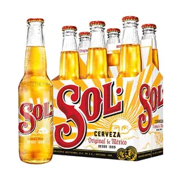 Sol Cerveza Original en Botella