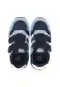 Zapatillas Sport 2 Velcros Andante Niño Azul 22 885 Ficcus