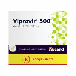 Viprovir 500 Mg X 42 Comprimidos Recubiertos