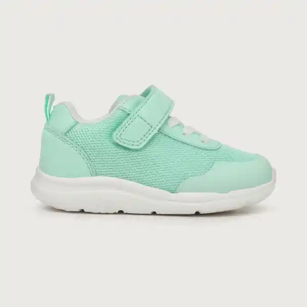 Zapatillas Deportiva Elástico de Niña Aqua Talla 28 Opaline