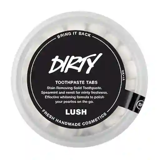 Lush Pastilla Bucal Dirty Dentífrico Sólido