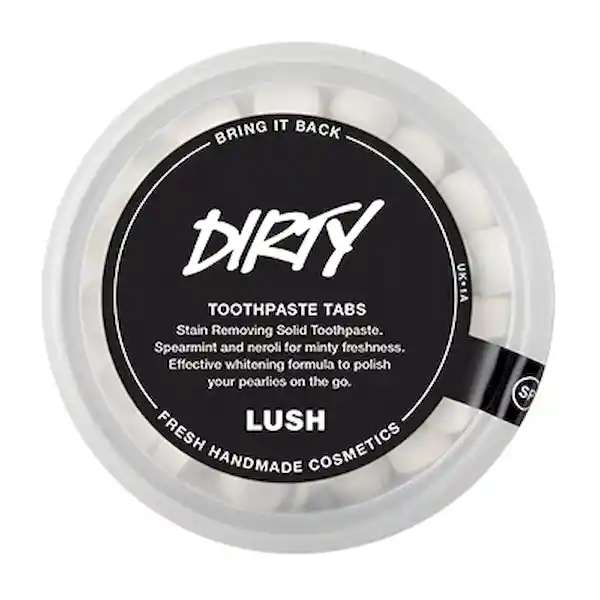 Lush Pastilla Bucal Dirty Dentífrico Sólido