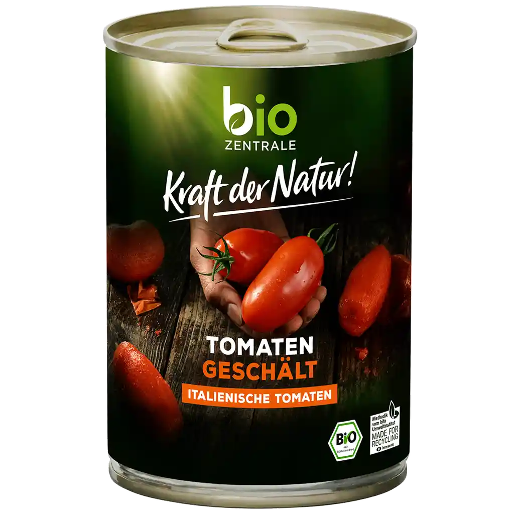 Bio Zentrale Tomates Pelados