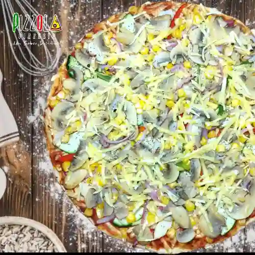 Pizza Vegana 6 Ingredientes