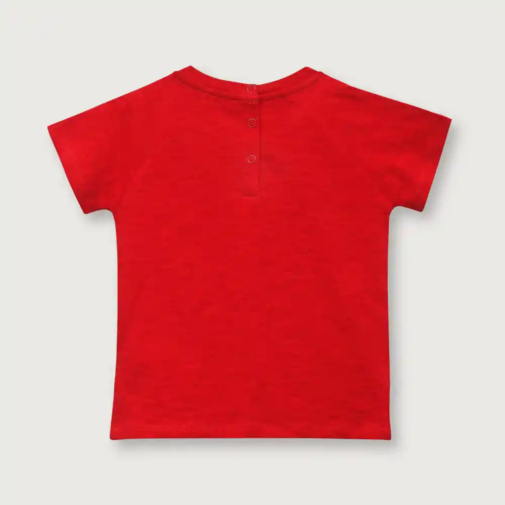 Polera Disney De Niño Roja Talla 12m