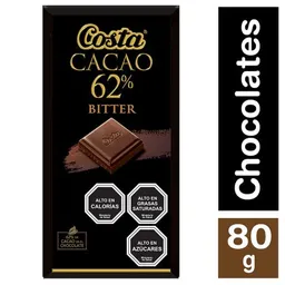 Costa Chocolate Cacao 62% 