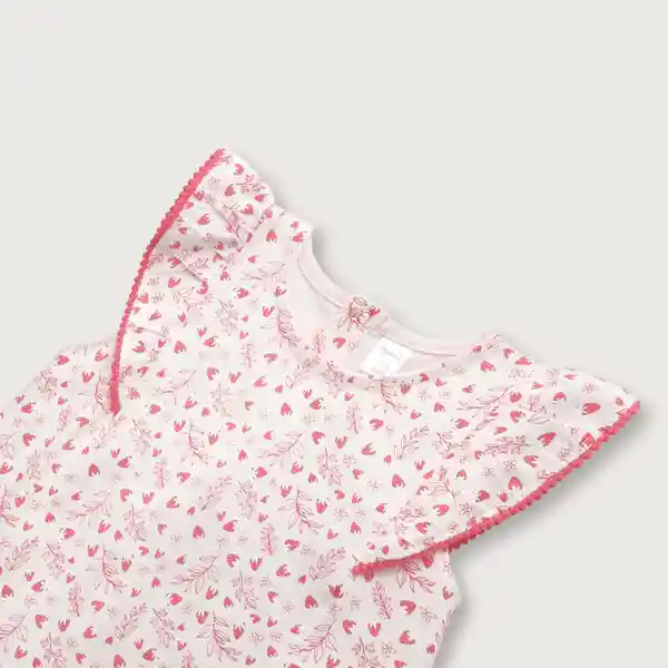 Vestido Vuelos Esencial Frutilla de Niña Talla 4A Opaline