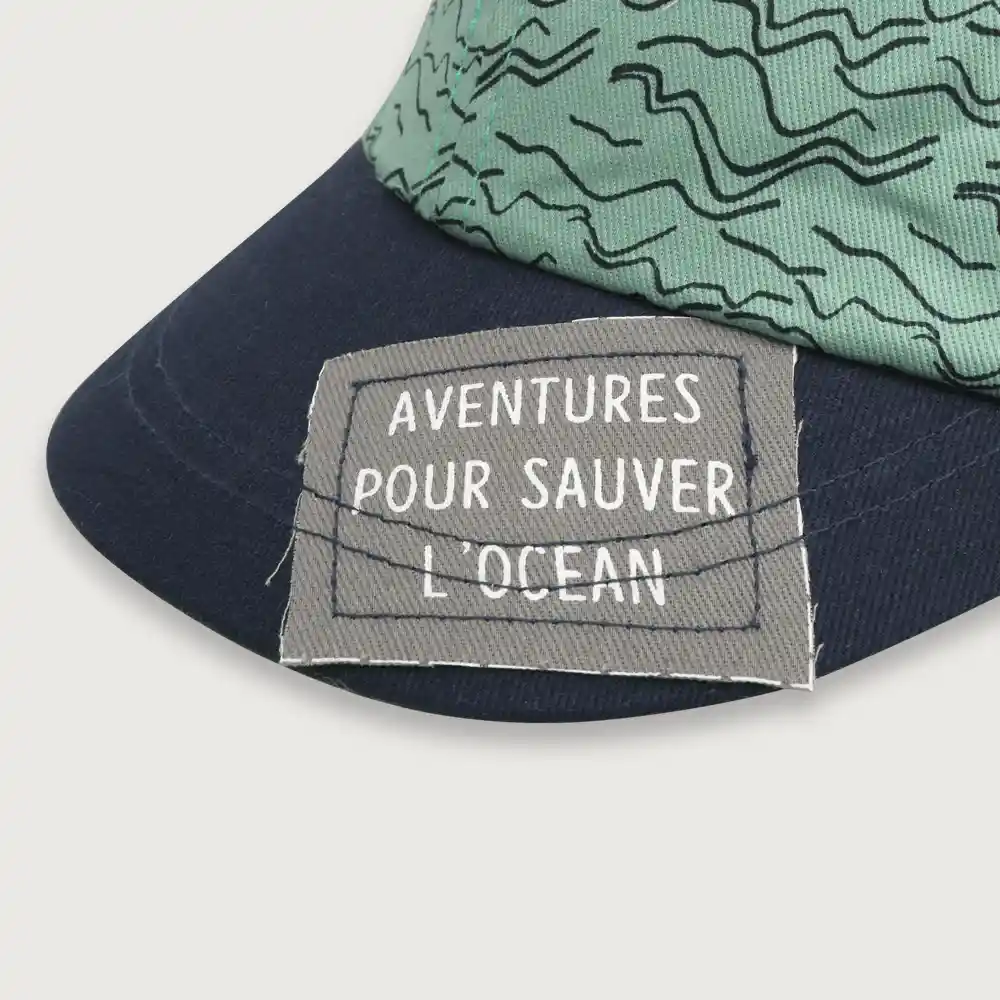 Gorro Jockey de Niño Mar Aqua Talla XL Opaline