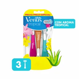 Gillette Venus Afeitadora Desechable para Mujer Edición Tropical
