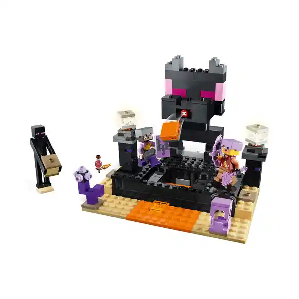 Lego Set de Construcción Minecraft el Combate en el End 21242