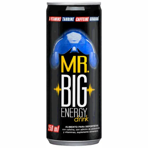 Mr Big  Bebida Energetica Orig Lata