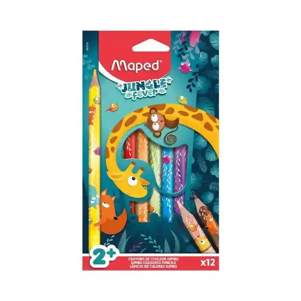 Maped Lapiz de Color Jungle Maxi