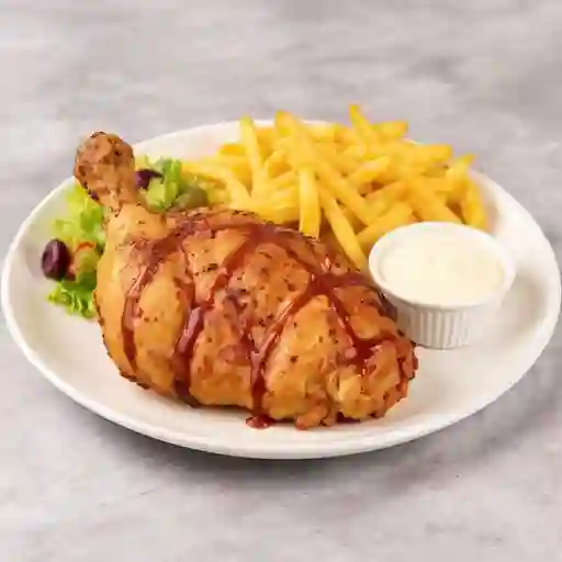 1/4 Pollo A La Brasa