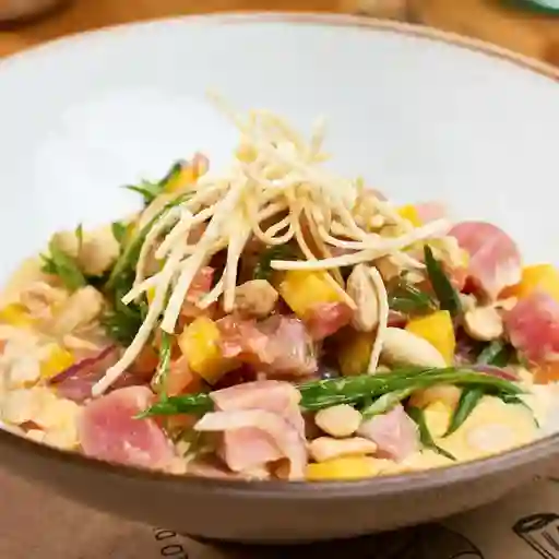 Ceviche de Atún Tropical